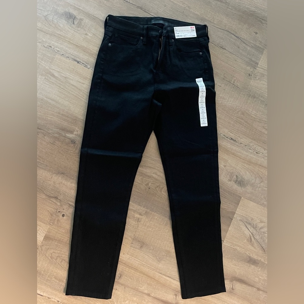 Uniqlo black jeans